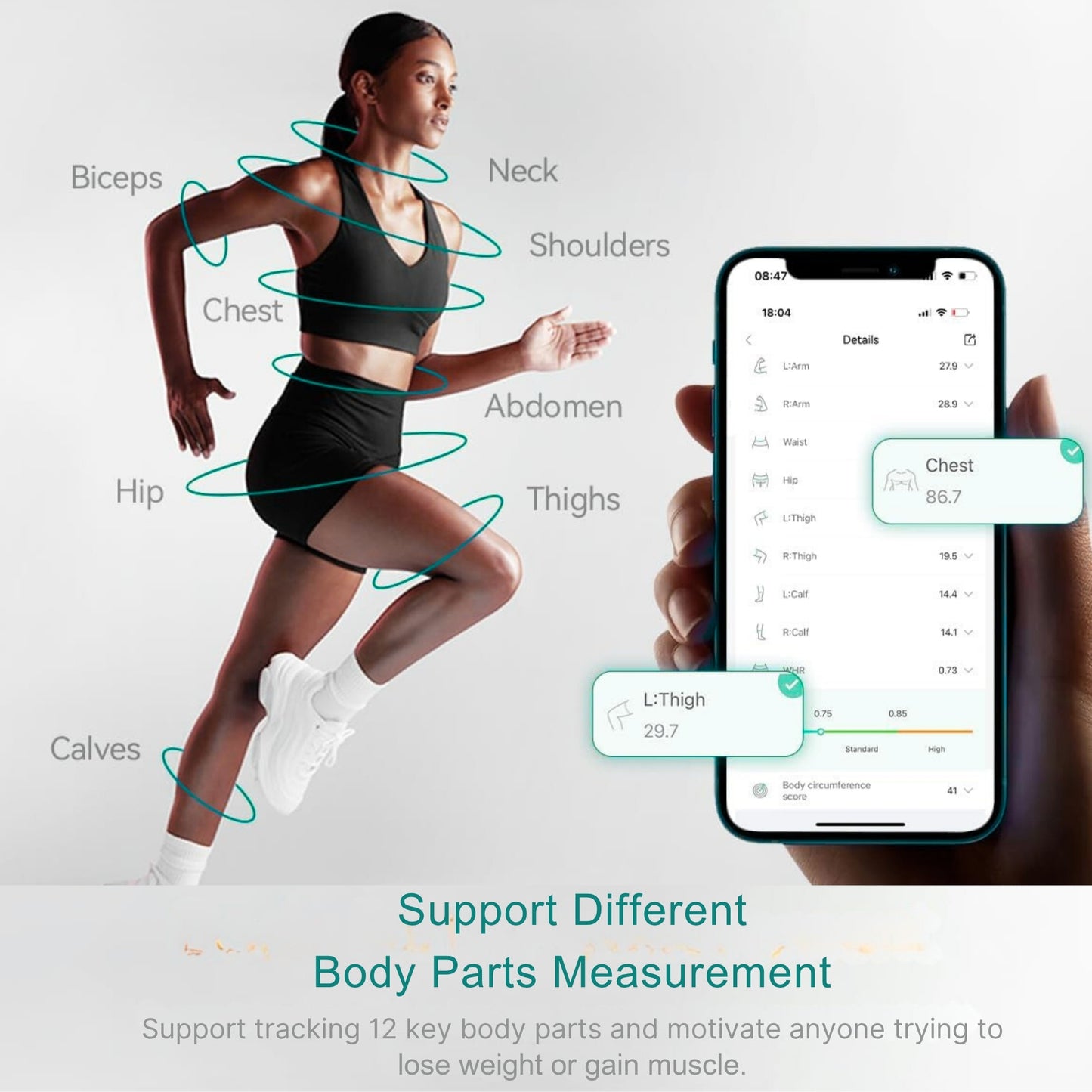 BodyLooper™ Smart Body Measuring Tape